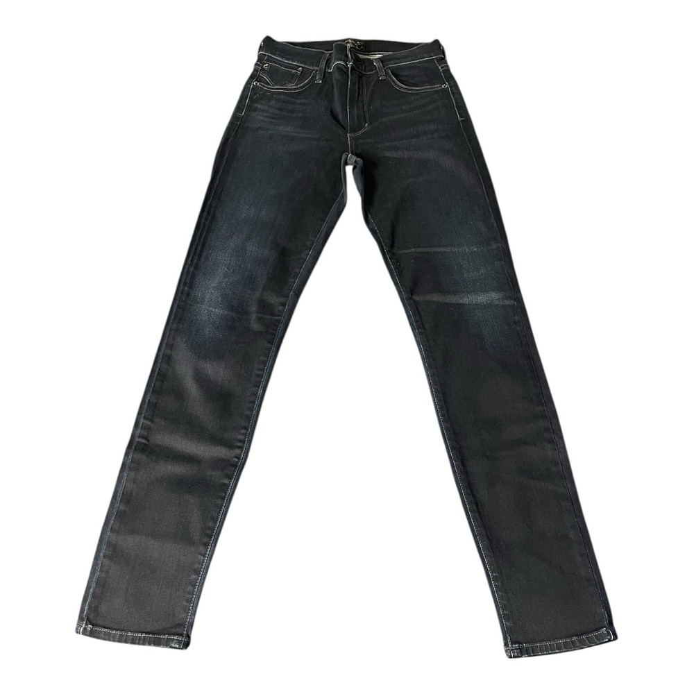 Agolde Jeans Women's 27 Sophie High Rise Skinny Crop Classic Preppy USA Stretch